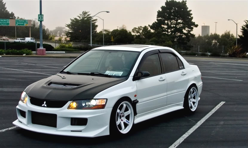 photo 1 Mitsubishi Lancer Evolution custom wheels 18x10.5, ET +15, tire size X R18. x ET