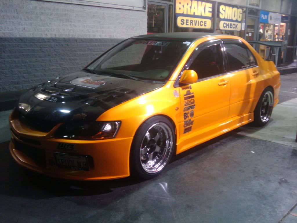 photo 2 Mitsubishi Lancer Evolution custom wheels Work Miesters S1 18x10.5, ET , tire size 275/35 R18. x ET 