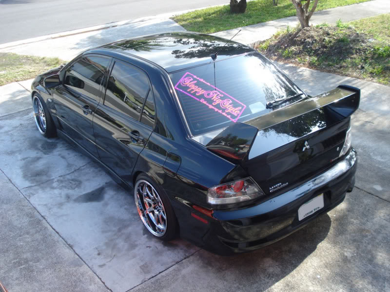 photo 4 Mitsubishi Lancer Evolution custom wheels Work Metal Buff 18x10.0, ET +18, tire size 225/40 R18. x ET