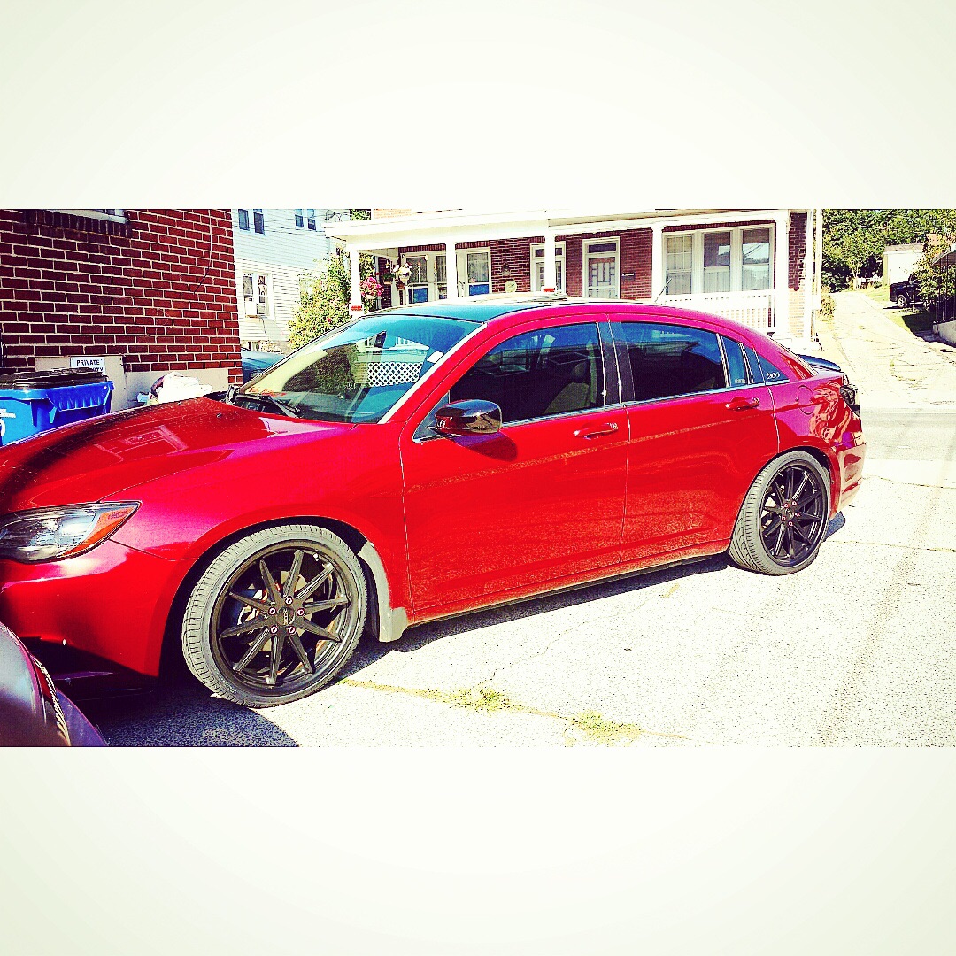photo 1 Chrysler 200 custom wheels   20x, ET , tire size 225/35 R20. x ET 