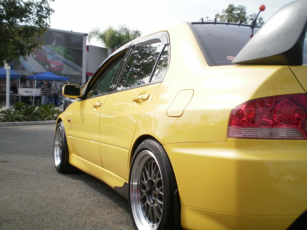 photo 1 Mitsubishi Lancer Evolution custom wheels BBS LM 17x9.5, ET +25, tire size X R17. x ET 