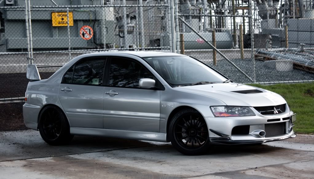 photo 5 Mitsubishi Lancer Evolution custom wheels Team Dynamics Pro Race 2 18x9.0, ET +25, tire size X R18. x ET 