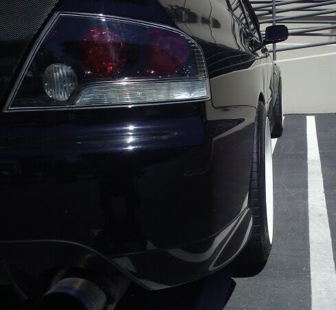 photo 3 Mitsubishi Lancer Evolution custom wheels 18x9.5, ET +12, tire size 245/40 R18. x ET