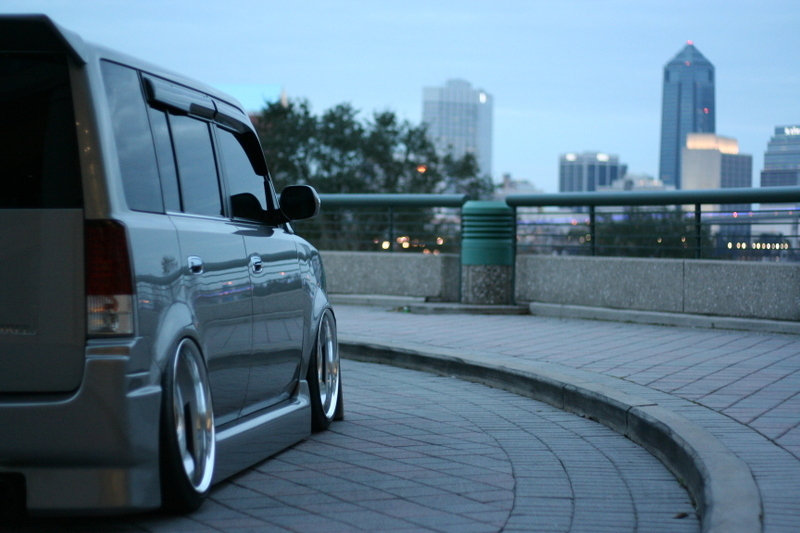 photo 1 Scion xB custom wheels Work Euroline DH 18x8.5, ET +20, tire size 205/40 R18. 18x8.5 ET+12 