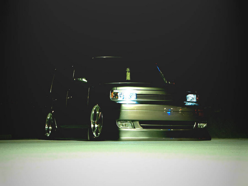 photo 4 Scion xB custom wheels Work Euroline DH 18x8.5, ET +20, tire size 205/40 R18. 18x8.5 ET+12 