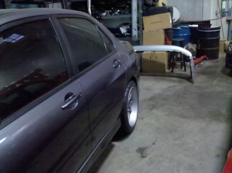 photo 3 Mitsubishi Lancer Evolution custom wheels Work  XD9 18x10.0, ET +38, tire size 265/35 R18. x ET 