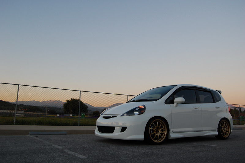 photo 4 Honda Fit custom wheels Rays Engineering Volk Racing CE28 17x7.5, ET +43, tire size 205/40 R17. x ET