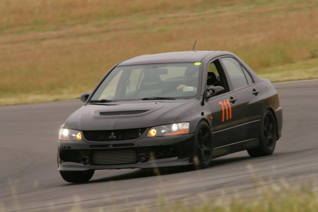 photo 2 Mitsubishi Lancer Evolution custom wheels 5Zigen FN01 17x10.0, ET +25, tire size 255/40 R17. x ET