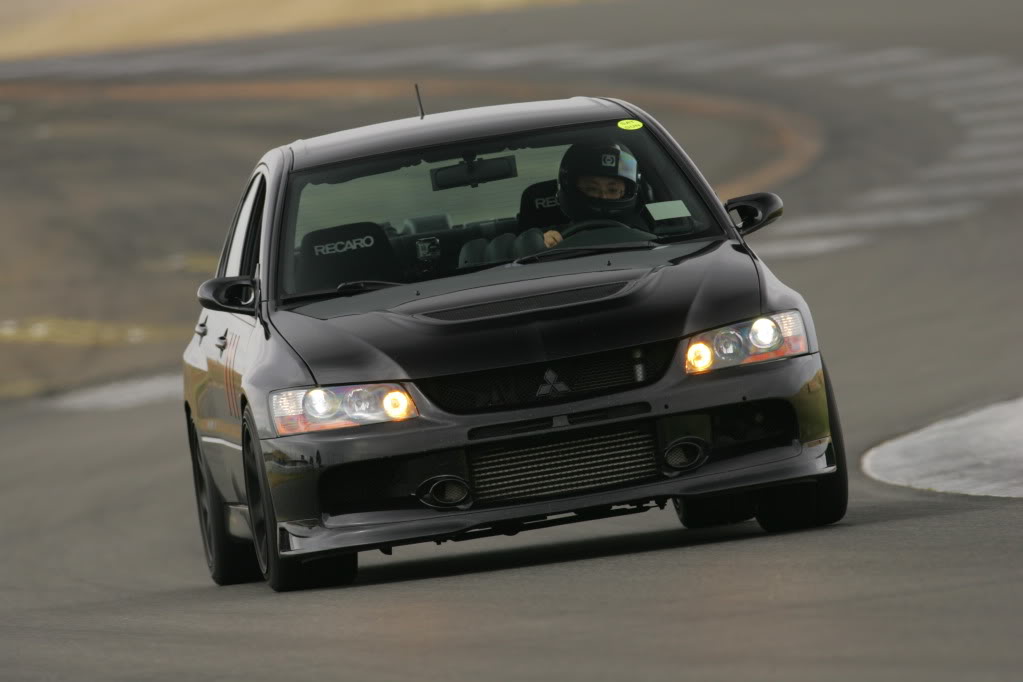 photo 4 Mitsubishi Lancer Evolution custom wheels 5Zigen FN01 17x10.0, ET +25, tire size 255/40 R17. x ET