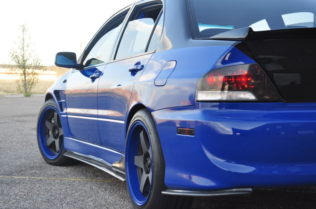 photo 1 Mitsubishi Lancer Evolution custom wheels 18x9.5, ET +25, tire size 245/40 R18. x ET