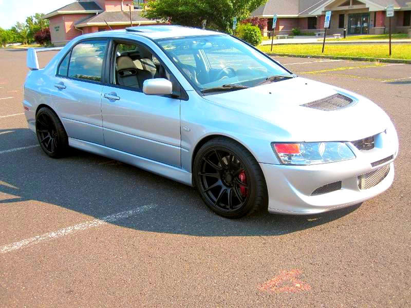 photo 1 Mitsubishi Lancer Evolution custom wheels XXR 527 18x9.75, ET +20, tire size 255/35 R18. x ET 