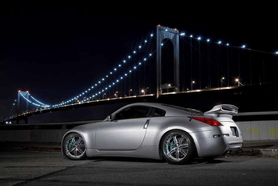 photo 3 Nissan 350Z custom wheels Work Wheels Varianza 19x9.5, ET +24, tire size 255/35 R19. 19x11.0 ET+22 295/30 R19