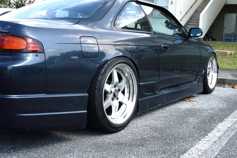 photo 2 Nissan S14 custom wheels SSR Longchamp XR-4Z 18x9.5, ET +12, tire size 235/40 R18. x ET 