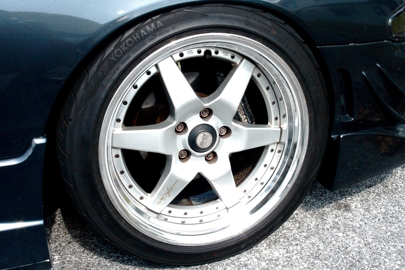 photo 5 Nissan S14 custom wheels SSR Longchamp XR-4Z 18x9.5, ET +12, tire size 235/40 R18. x ET 