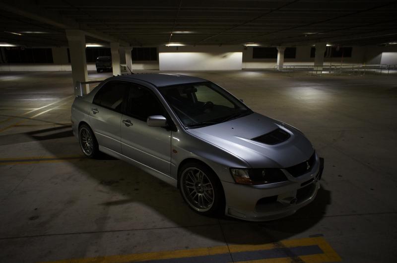 photo 1 Mitsubishi Lancer Evolution custom wheels Volk RE30 18x9.5, ET +22, tire size 255/35 R18. x ET