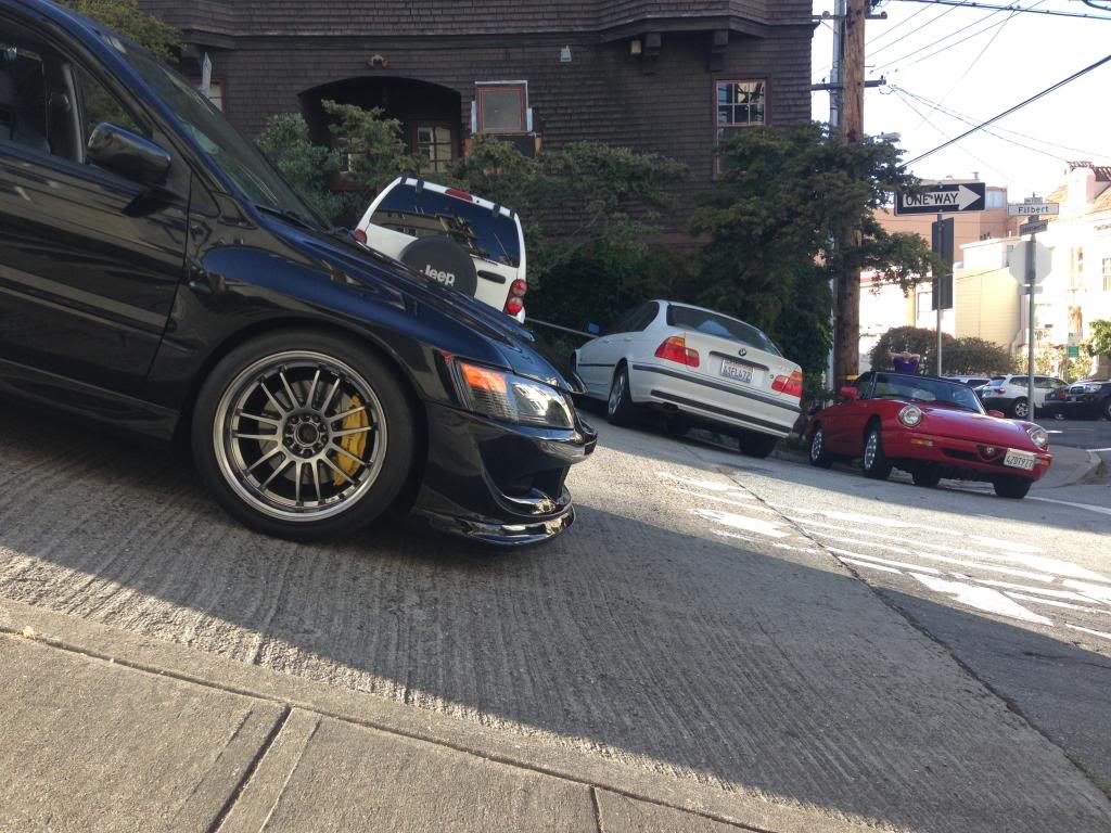 photo 1 Mitsubishi Lancer Evolution custom wheels Rota  SVN 18x10.0, ET +5, tire size 275/35 R18. x ET 