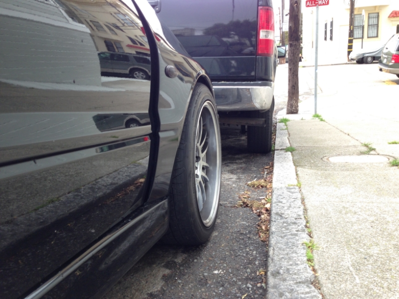 photo 3 Mitsubishi Lancer Evolution custom wheels Rota  SVN 18x10.0, ET +5, tire size 275/35 R18. x ET 