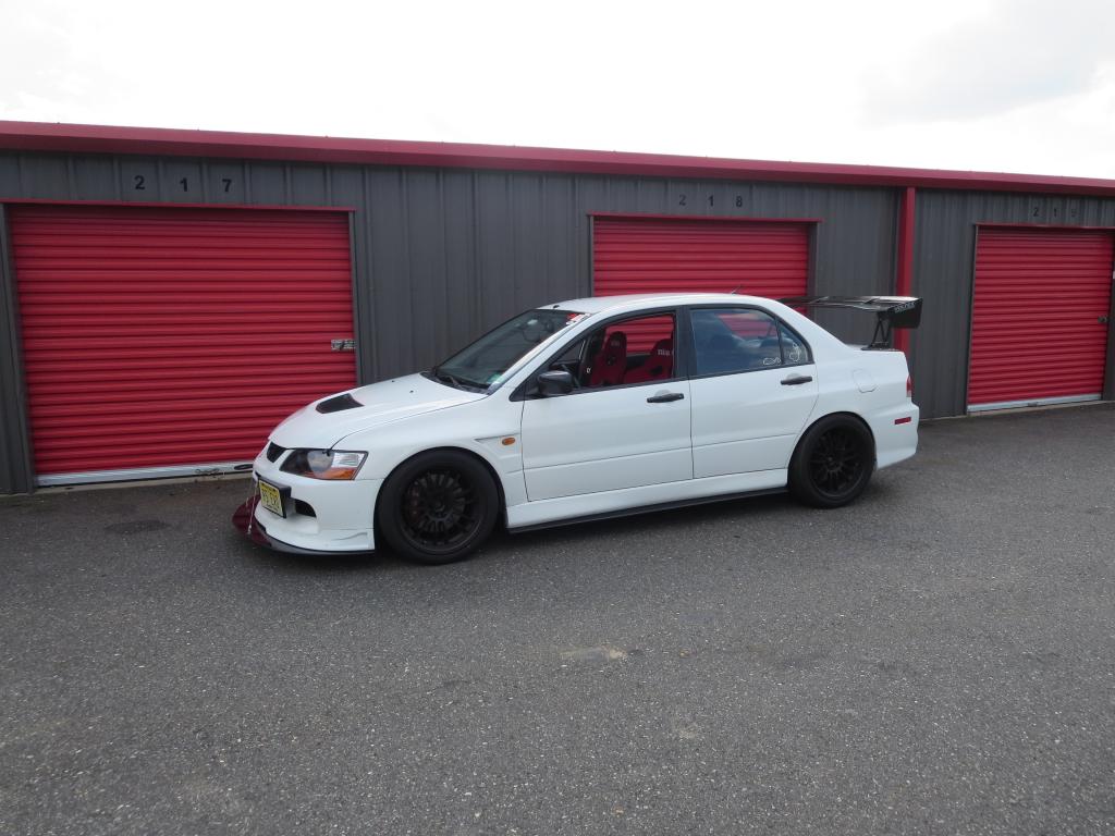 photo 1 Mitsubishi Lancer Evolution custom wheels Rota  SVN-R 18x10.0, ET +15, tire size 275/35 R18. 18x10.0 ET+30 
