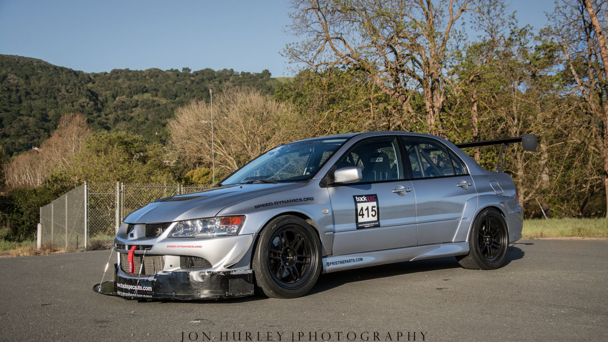 photo 3 Mitsubishi Lancer Evolution custom wheels Enkei RPF1  18x10.5, ET +15, tire size 275/35 R18. x ET 