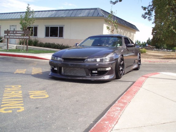 photo 2 Nissan S14 custom wheels 5zigen FN01R-C 17x10.0, ET +4, tire size 235/40 R17. 17x10.0 ET+12 245/40 R17