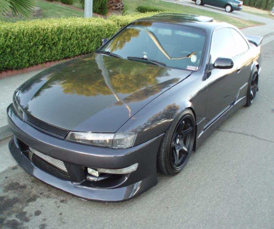 photo 7 Nissan S14 custom wheels 5zigen FN01R-C 17x10.0, ET +4, tire size 235/40 R17. 17x10.0 ET+12 245/40 R17