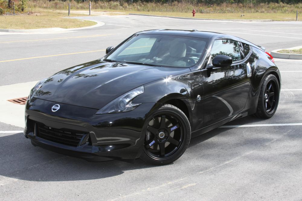 photo 2 Nissan 370Z custom wheels Volk TE-37 19x9.5, ET +22, tire size 265/35 R19. 19x10.5 ET+12 305/30 R19
