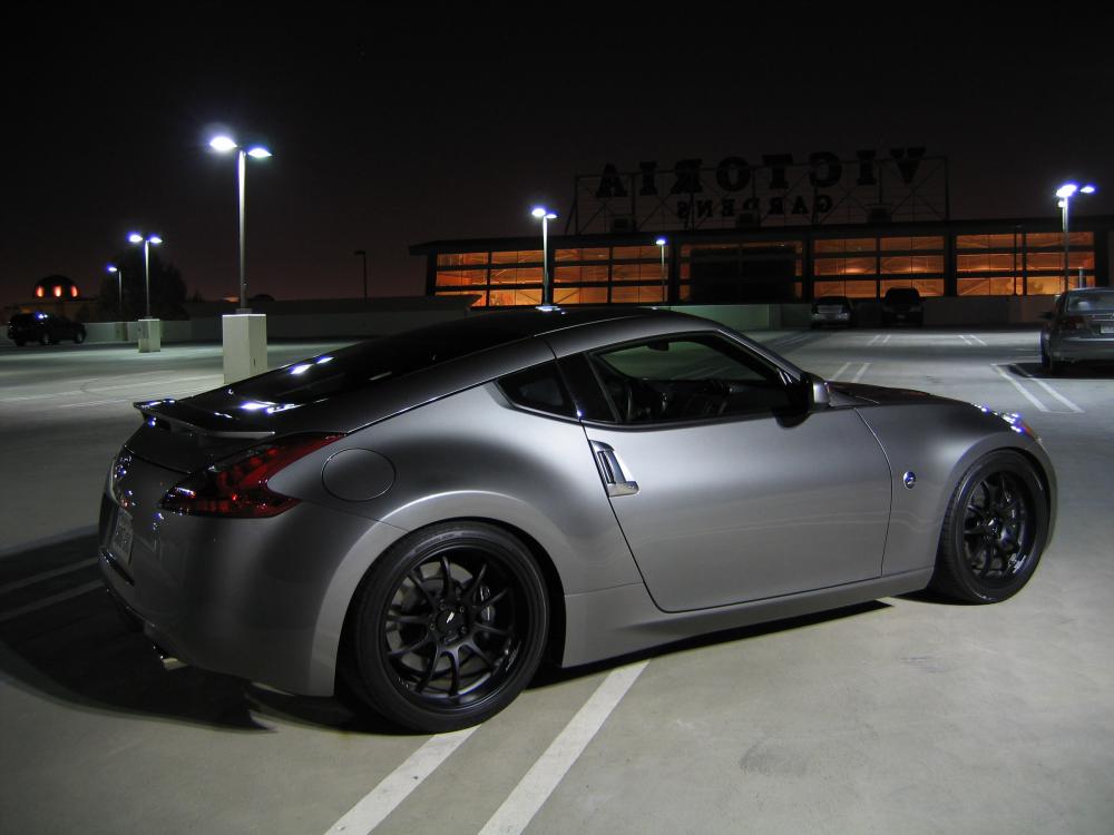 photo 2 Nissan 370Z custom wheels Advan Racing  RZ-DF 19x9.0, ET +25, tire size X R19. 19x10.5 ET+15 