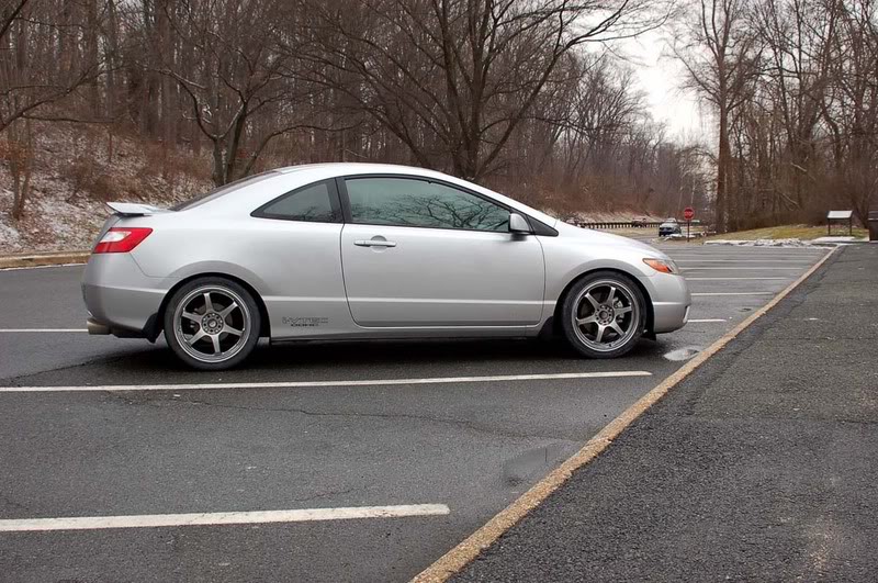 photo 2 Honda Civic custom wheels 5Zigen  Proracer GN+  18x7.5, ET , tire size 225/40 R18. x ET 
