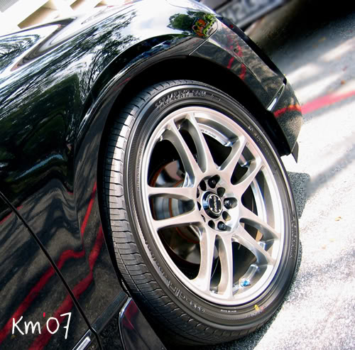 photo 1 Honda Civic custom wheels United Arrows WR 17x7.0, ET +42, tire size X R17. x ET