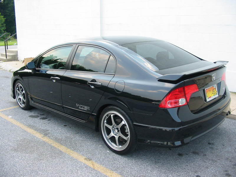photo 2 Honda Civic custom wheels 5Zigen Pro Racer GN+ 18x, ET , tire size X R18. x ET