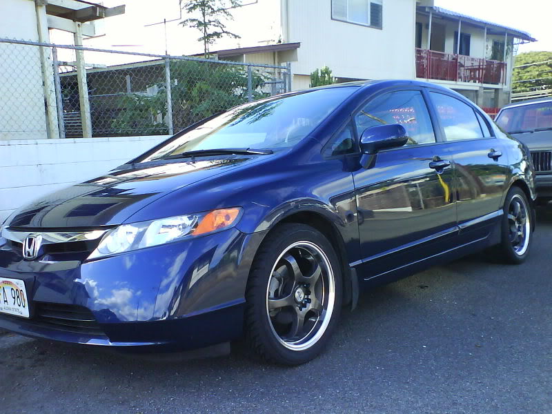 photo 1 Honda Civic custom wheels 17x7.0, ET +40, tire size 215/45 R17. x ET