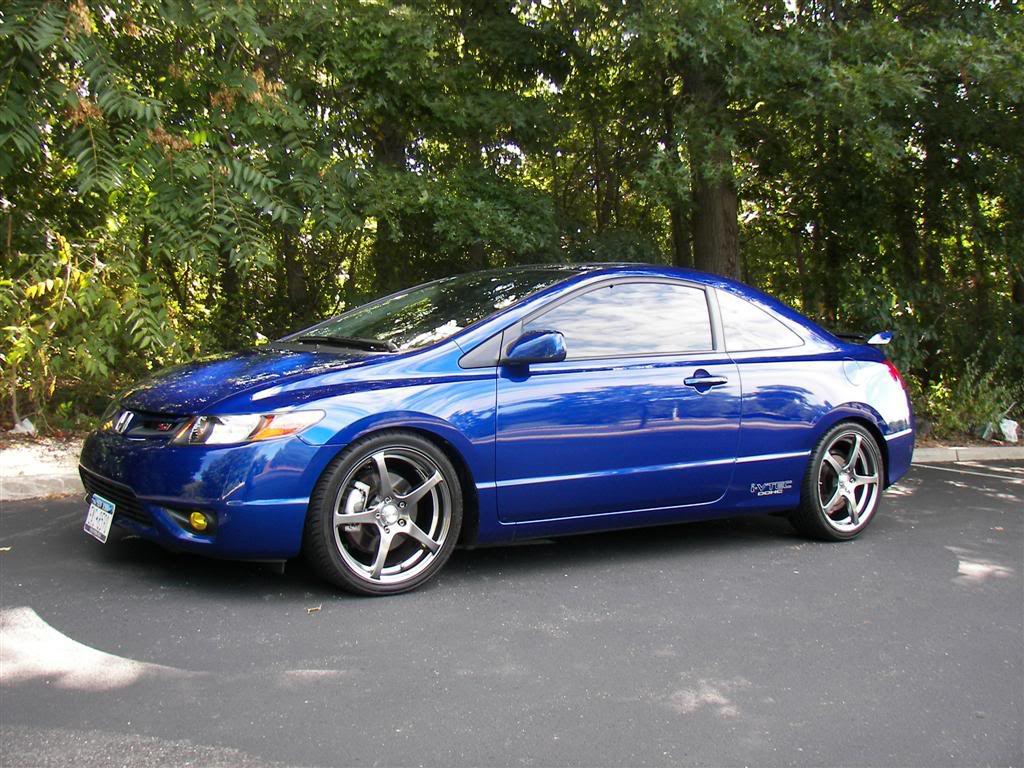 photo 2 Honda Civic custom wheels Kyowa Racing KR210  18x7.5, ET +45, tire size 215/40 R18. x ET 