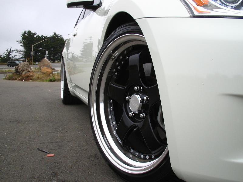 photo 2 Infiniti G35 custom wheels SSR Professor SP1 19x9.5, ET +43, tire size 245/35 R19. 19x10.0 ET+37 275/30 R19
