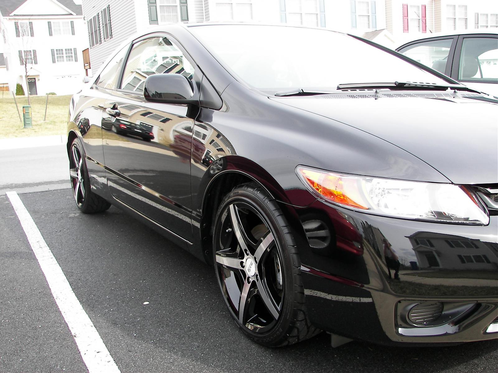 photo 1 Honda Civic custom wheels Moda MD2 18x8.0, ET +50, tire size 215/40 R18. x ET 