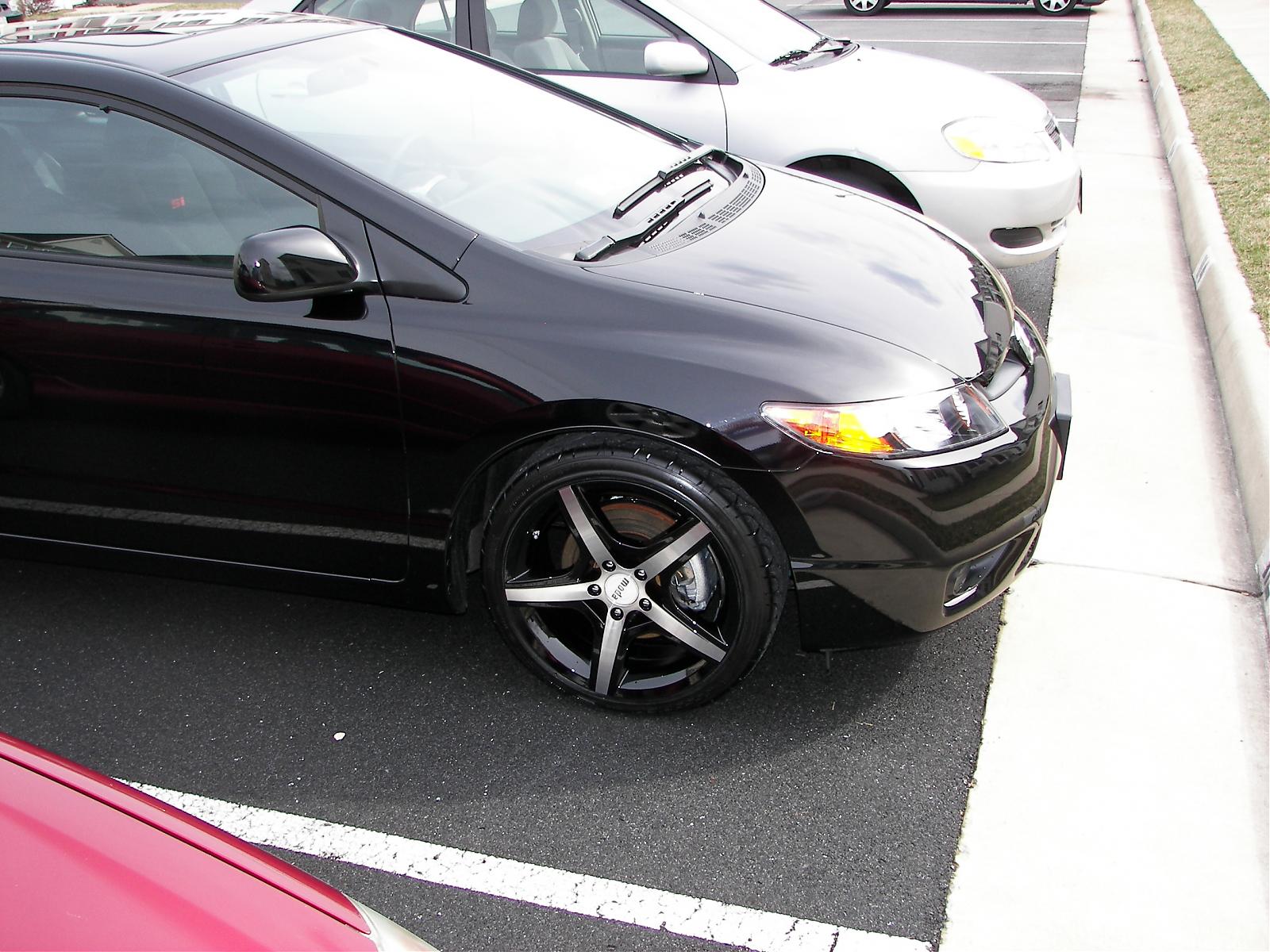 photo 3 Honda Civic custom wheels Moda MD2 18x8.0, ET +50, tire size 215/40 R18. x ET 