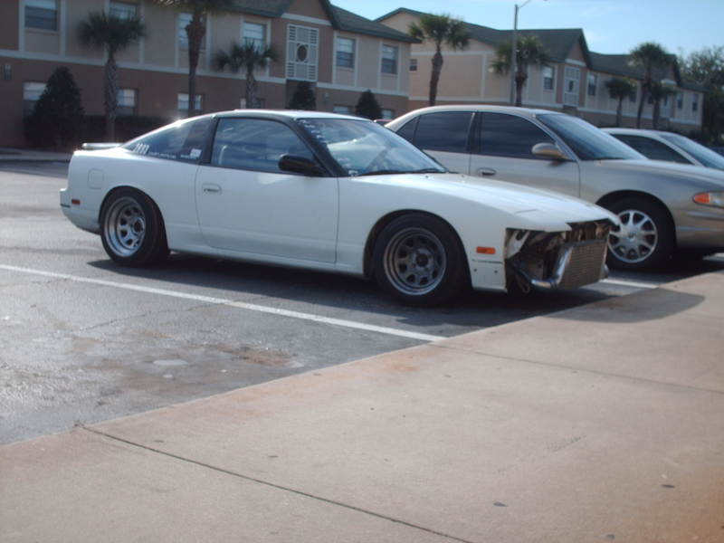 photo 1 Nissan S13 custom wheels Diamond Racing Unknown 15x8.0, ET 0, tire size 205/40 R15. 16x10.0 ET+12 225/40 R16
