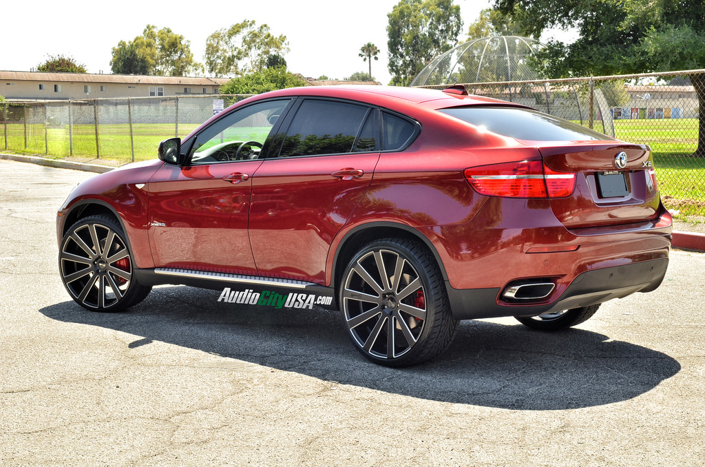 photo 3 BMW X6 custom wheels Gianelle Santoneo 24x10.0, ET , tire size 275/30 R24. x ET 