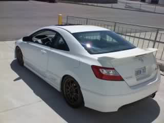 photo 1 Honda Civic custom wheels Volk Racing CE28N 17x7.5, ET +43, tire size X R17. x ET 