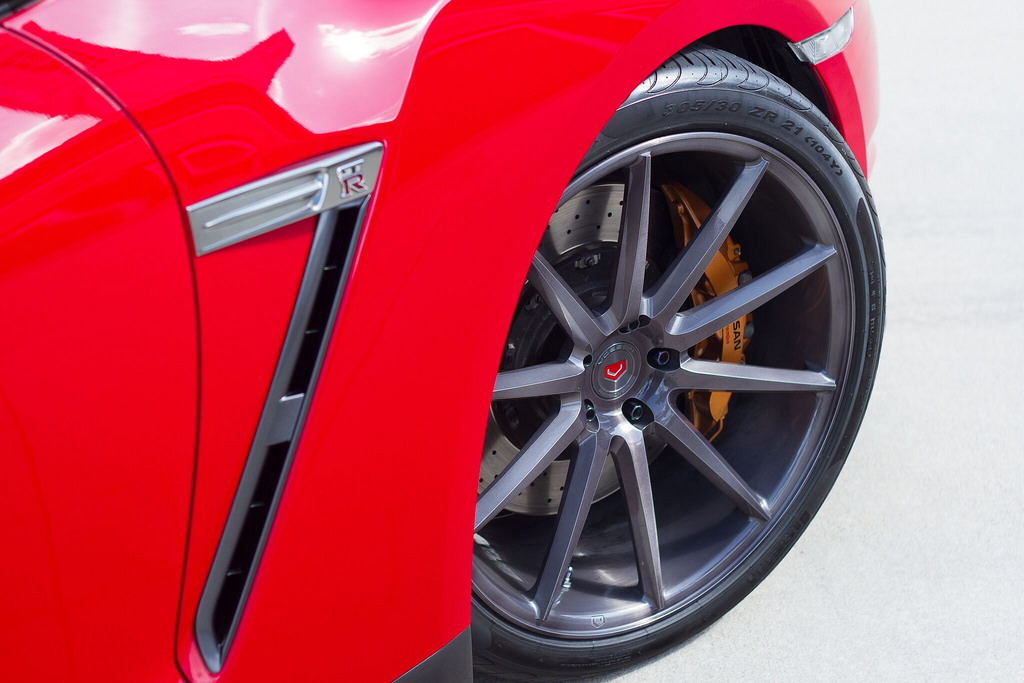 photo 5 Nissan GT-R custom wheels Vossen VPS-310 21x10.5, ET , tire size 305/30 R21. 21x12.5 ET 355/25 R21