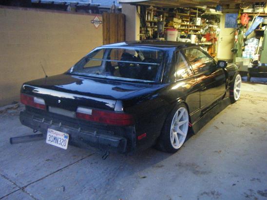 photo 1 Nissan S13 custom wheels MB Battle 17x9.5, ET -27, tire size 215/40 R17. 17x9.5 ET+7 215/40 R17