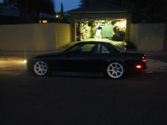 photo 2 Nissan S13 custom wheels MB Battle 17x9.5, ET -27, tire size 215/40 R17. 17x9.5 ET+7 215/40 R17