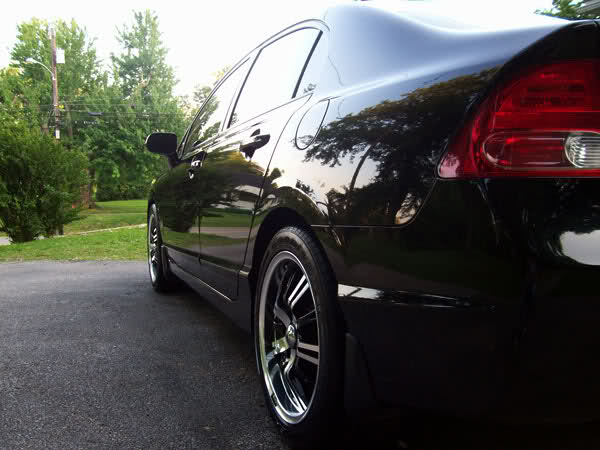 photo 2 Honda Civic custom wheels Konig 17x, ET , tire size 225/45 R17. x ET