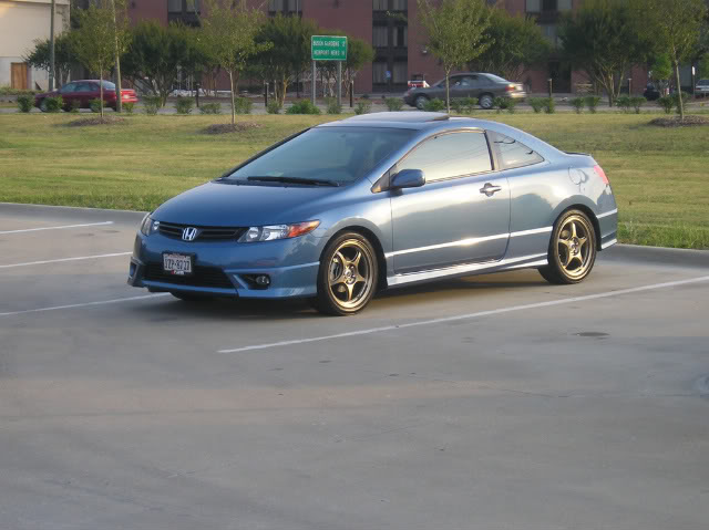 photo 1 Honda Civic custom wheels 5Zigen  F1 17x, ET , tire size 215/45 R17. x ET 