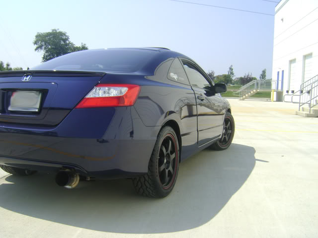 photo 2 Honda Civic custom wheels Rota  Grid Wrapped 17x7.5, ET +45, tire size 225/45 R17. x ET 