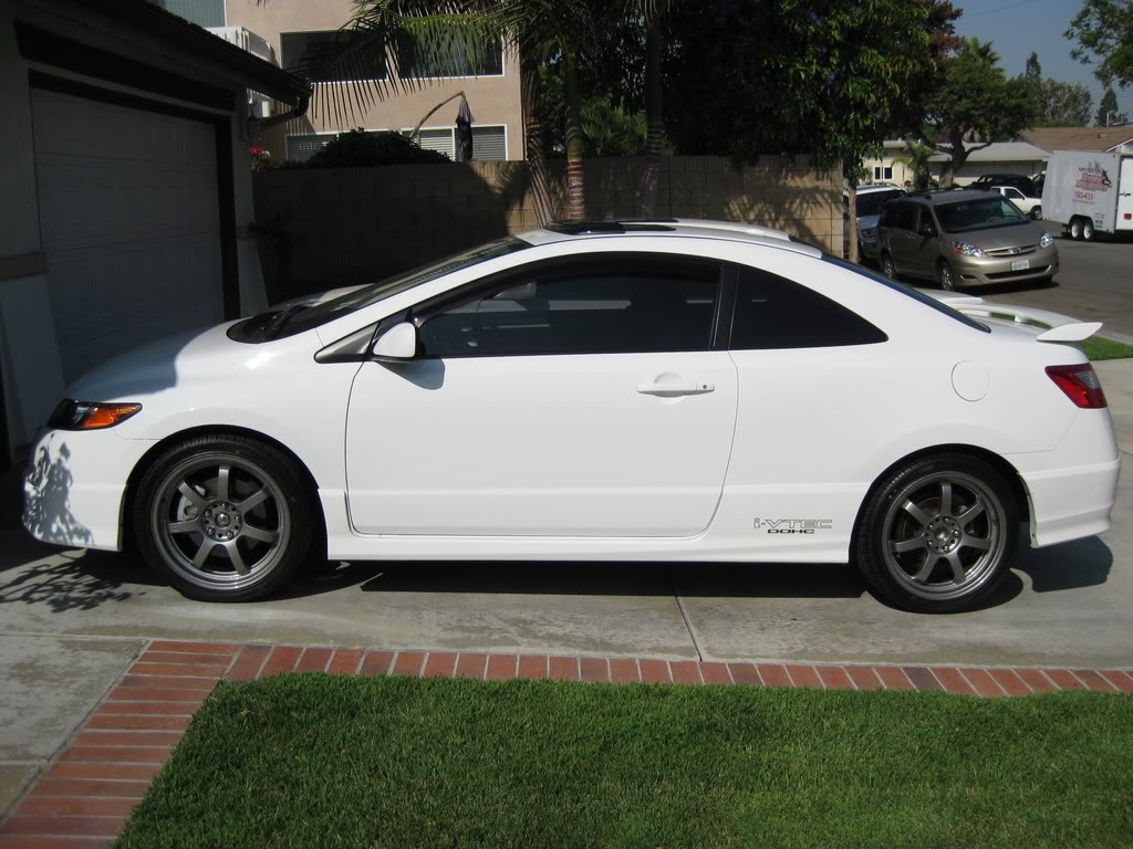 photo 1 Honda Civic custom wheels Gram Light 57S 18x, ET , tire size 225/40 R18. x ET 