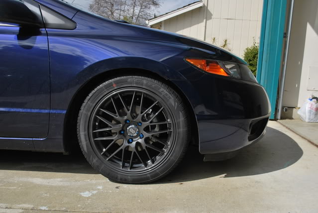 photo 1 Honda Civic custom wheels Enkei EKM3 17x7.0, ET , tire size X R17. x ET 