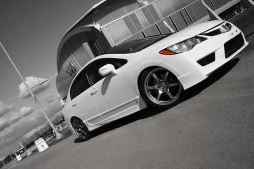 photo 3 Honda Civic custom wheels Gram Lights 57 Max x, ET , tire size X R. x ET 