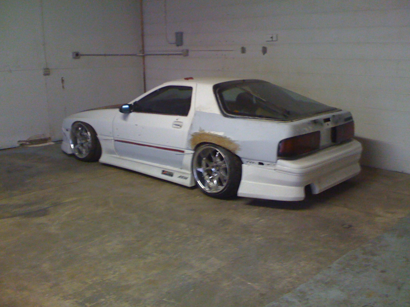 photo 1 Mazda RX-7 custom wheels Riverside Altstadt Type 1 18x11.0, ET -7, tire size 225/35 R18. 18x12.0 ET-7 255/35 R18
