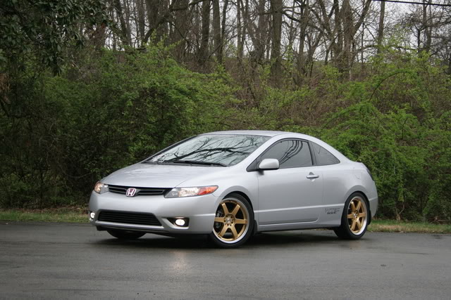photo 1 Honda Civic custom wheels Xtatik Mass (Gold) 18x7.5, ET +40, tire size 225/40 R18. x ET 