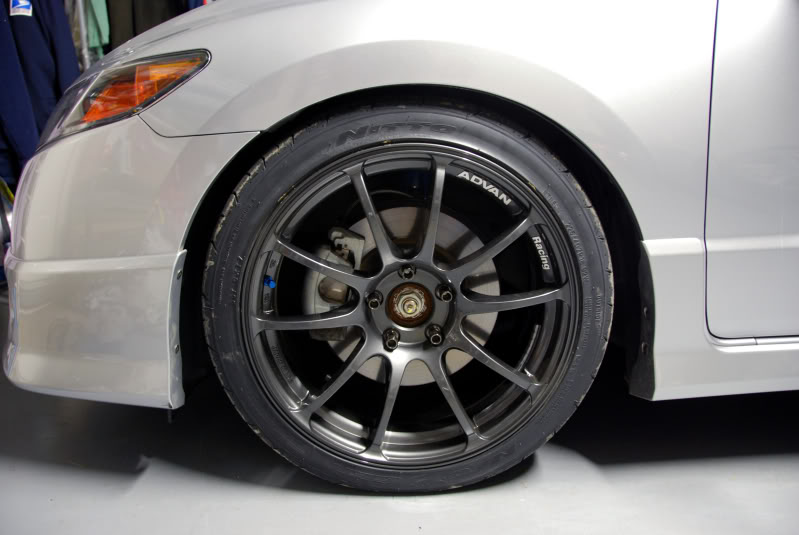 photo 1 Honda Civic custom wheels Advan RZ 18x8.0, ET +37, tire size 225/40 R18. x ET 